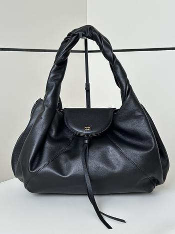 Kitlife Fendi Spy Large Handbag Black 48x20x22cm
