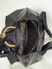 Kitlife Fendi Spy Large Handbag Black 48x20x22cm - 6
