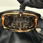 Kitlife Fendi Spy Large Handbag Black 48x20x22cm - 5