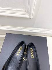 Kitlife Versace Opera Bow Ballet Flats Black - 5