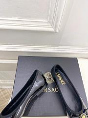 Kitlife Versace Opera Bow Ballet Flats Black - 4
