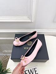 Kitlife Versace Opera Bow Ballet Flats Pink - 6