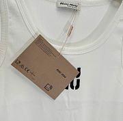 Kitlife Miu Miu 26 Tank Top White - 4