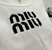 Kitlife Miu Miu 26 Tank Top White - 3