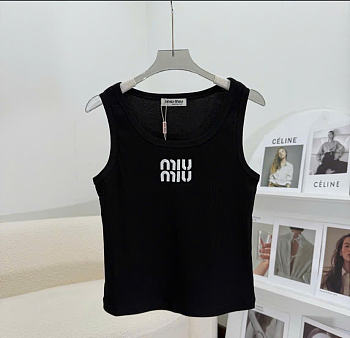 Kitlife Miu Miu 26 Tank Top Black