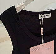 Kitlife Miu Miu 26 Tank Top Black - 6