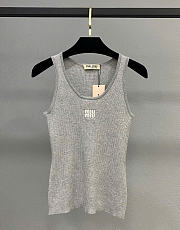 Kitlife Miu Miu 26 Tank Top Gray - 1