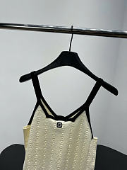 Kitlife Chanel Cotton V-Neck Camisole White - 5