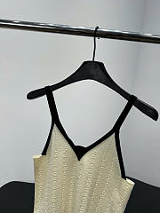 Kitlife Chanel Cotton V-Neck Camisole White - 2