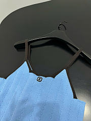 Kitlife Chanel Cotton V-Neck Camisole Blue - 2