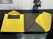 Kitlife Louis Vuitton Mark Folder Brown Monogram Canvas GI0721 3.5x26x32.5cm - 5