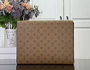Kitlife Louis Vuitton Mark Folder Brown Monogram Reverse Canvas GI1138 3.5x26x32.5cm  - 3