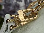 Kitlife Louis Vuitton Side Trunk PM Bag Light Green M27449 19x12.5x7.5cm - 6