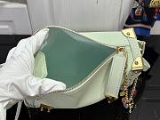 Kitlife Louis Vuitton Side Trunk PM Bag Light Green M27449 19x12.5x7.5cm - 2