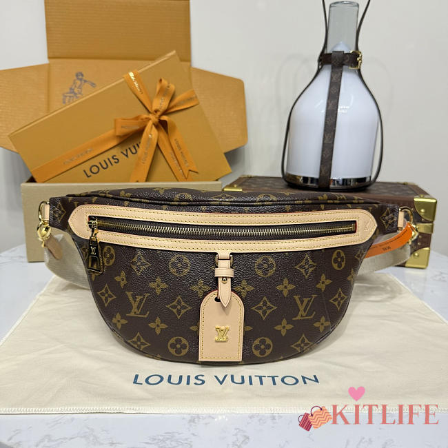 Kitlife Louis Vuitton High Rise Bag Brown M46784 38x8x16cm - 1