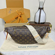 Kitlife Louis Vuitton High Rise Bag Brown M46784 38x8x16cm - 5