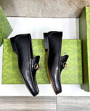 Kitlife Gucci Men 1953 Horsebit Black Leather Loafer  - 5