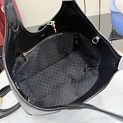 Kitlife Gucci Mercato Small Tote Bag Black Soft Leather 866646 26x23x11cm - 5
