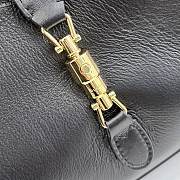 Kitlife Gucci Mercato Small Tote Bag Black Soft Leather 866646 26x23x11cm - 2