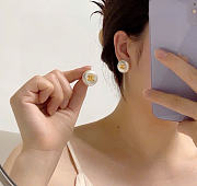 Kitlife Chanel Logo Lettering Earrings - 5