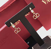 Kitlife Valentino Hook Earrings With Diamonds - 5