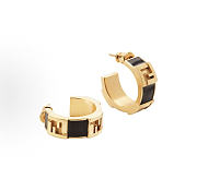 Kitlife Fendi Logo Earrings - 5