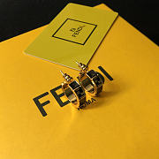 Kitlife Fendi Logo Earrings - 4