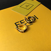 Kitlife Fendi Logo Earrings - 3
