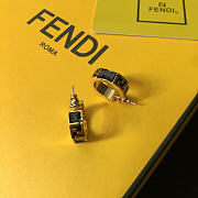 Kitlife Fendi Logo Earrings - 2