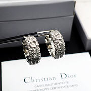 Kitlife Dior Wave Earrings Silver - 1