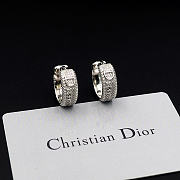Kitlife Dior Wave Earrings Silver - 5