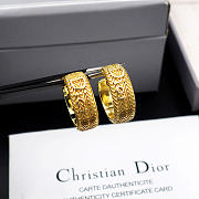 Kitlife Dior Wave Earrings Gold - 1