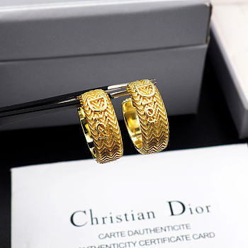 Kitlife Dior Wave Earrings Gold
