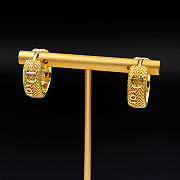 Kitlife Dior Wave Earrings Gold - 6