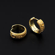 Kitlife Dior Wave Earrings Gold - 4
