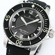 Kitlife Blancpain Fifty Fathoms Dive Watch Black 45mm - 2
