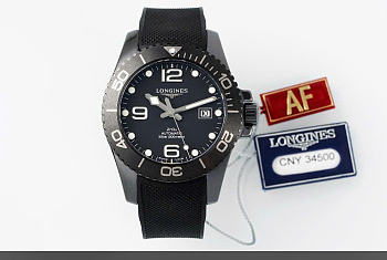 Kitlife Longines Hydroconquest Automatic Watch 43mm Black Ceramic 