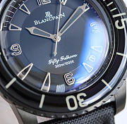 Kitlife  Blancpain Fifty Fathoms Series Diving Watch Black 45mm - 3