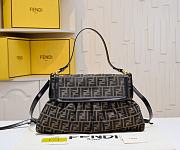 Kitlife Fendi Large Vintage FF Monogram Bag 8959 34x21x7cm - 1
