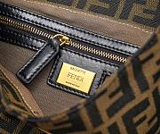 Kitlife Fendi Large Vintage FF Monogram Bag 8959 34x21x7cm - 4
