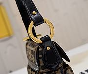Kitlife Fendi Mini Vintage FF Monogram Bag 8958 18x13x8cm - 6