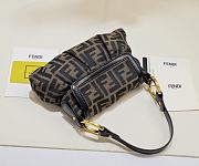 Kitlife Fendi Mini Vintage FF Monogram Bag 8958 18x13x8cm - 5