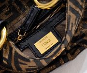 Kitlife Fendi Mini Vintage FF Monogram Bag 8958 18x13x8cm - 3