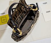 Kitlife Fendi Mini Vintage FF Monogram Bag 8958 18x13x8cm - 2