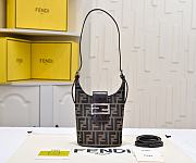 Kitlife Fendi Vintage FF Monogram Bag 8914 13x8x19cm - 1