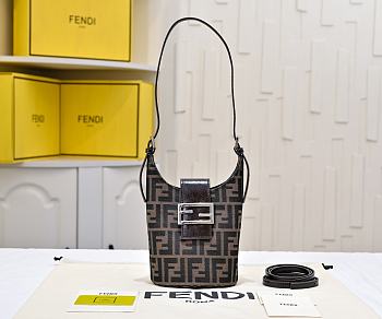 Kitlife Fendi Vintage FF Monogram Bag 8914 13x8x19cm