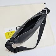 Kitlife Fendi Melon Men's Underarm Bag Black 3352 33x19cm - 5