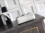Kitlife Chanel 26P Flap Mini Bag White Grained Shiny Calfskin A5807 11.5×17x5cm  - 5