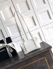 Kitlife Chanel 26P Flap Mini Bag White Grained Shiny Calfskin A5807 11.5×17x5cm  - 2