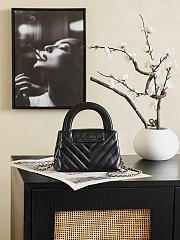 Kitlife Chanel 26P Kelly Bag Black AS4416 13x19x7cm - 2